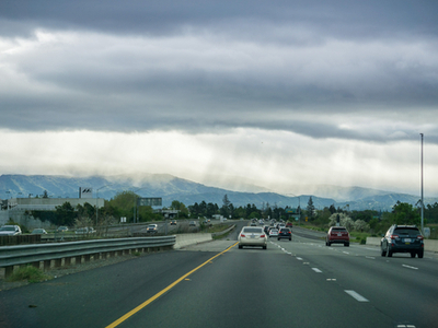 A freeway in San Jose, California